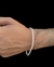 Pulseira masculina cadeado 4,mm