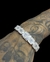 Pulseira ice baguete 10,mm na internet