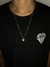 corrente veneziana 60,cm c/ pingente diamante - comprar online