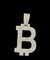 pingente letra “B” cravejado