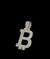 pingente letra “B” cravejado - comprar online