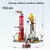 Centro de lançamento lunar modelo lego na internet