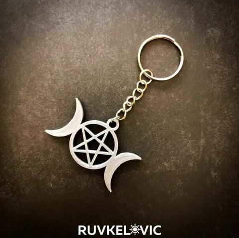 Llavero Triple Diosa x 10 unidades