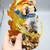 Luminária Goku Genki Dama 25cm