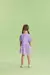 Vestido Manga Curta Em Tricoline Com Detalhes Em Tule - comprar online