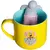 Caneca C/ Infusor Bob Esponja 350ml em Porcelana Zona Criativa - comprar online