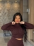 Imagem do Conjunto - Calça e Cropped com Gola e Zíper