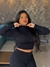 Conjunto - Calça e Cropped com Gola e Zíper na internet