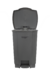 LIXEIRA COM PEDAL CINZA 50L na internet