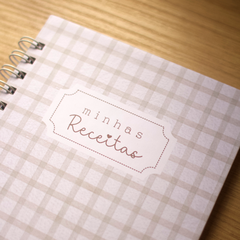 Caderno de Receitas - loja online