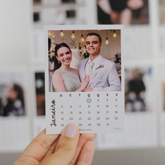Calendário com ímã 2025