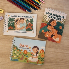 Imagem do Livro de colorir personalizado