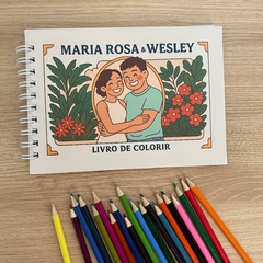 Livro de colorir personalizado - comprar online