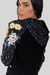 Imagem do Cropped De Moletom Com Capuz Estampa Digita