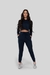Calça Jogger Lisa De Moletom (Azul Marinho) na internet