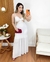 Vestido Branco Decote
