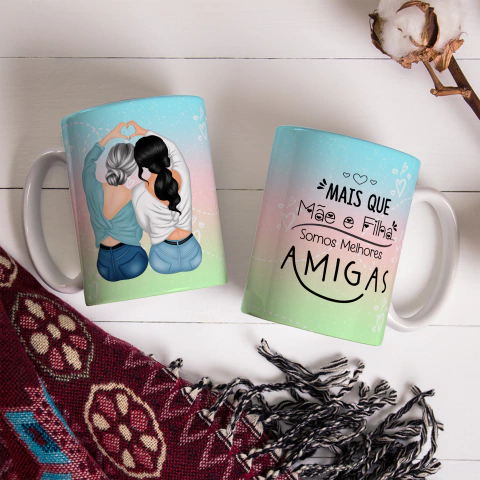 Caneca Personalizada para Mãe Amiga