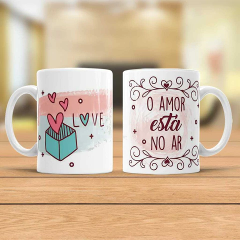 Caneca Personalizada para Namorados com Frases - Tudo a Ver | Presentes Personalizados