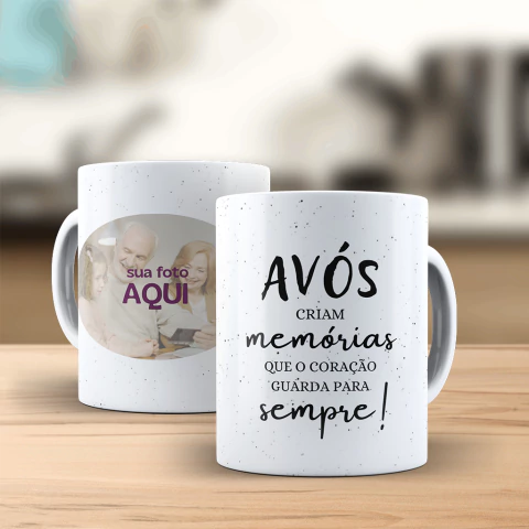 Caneca Personalizada para Avós