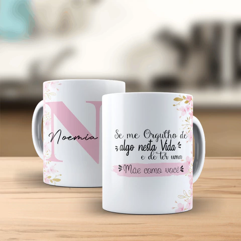 Caneca Personalizada para Mães - Alfabeto - comprar online