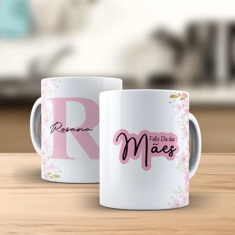 Imagem do Caneca Personalizada para Mães - Alfabeto
