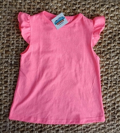Musculosa rosa flúor