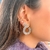 Brinco Solitário Princess 3mm - Banho Ouro 18K - comprar online