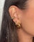 Piercing Torcido Largo - Banho Ouro 18K - comprar online