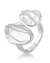 Anel Tree Matte - Banho de Ródio Branco - comprar online