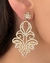 Brinco Mosaico Zircônias - Banho Ouro 18K - comprar online