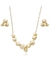 Conjunto Colar E Brinco Rock - Banho Ouro 18K Fosco - comprar online