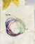 Imagem do Colar Fio Longo Mix Cristais - Banho Ouro 18K