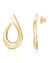 Brinco Drop Curve - Banho Ouro 18K - comprar online