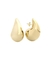 Brinco Gota Abaulada Tam.: M - Banho Ouro 18K