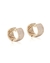 Argola Larga Cravejada - Banho Ouro 18K - comprar online
