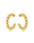 Argola Bolas - Banho Ouro 18K - comprar online