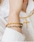 Bracelete Torcido - Banho Ouro 18K - Marina Gallati