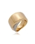 Anel Overlap - Banho Ouro 18K