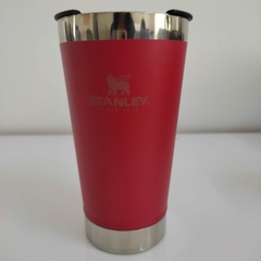 Copo térmico de garrafa Stanley de aço inoxidável de 473 ml com tampa para água fria e morna - loja online