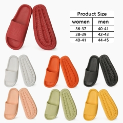 Sapatos de Plataforma Grossa Chinelos Nuvem Verão Chinelos Femininos Sapatos de Banho Antiderrapantes Sapatos de Casal Mute Slides EVA Soft Casais Sandálias na internet