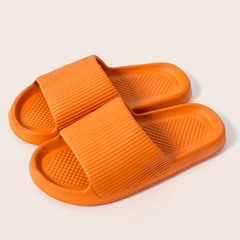 Sapatos de Plataforma Grossa Chinelos Nuvem Verão Chinelos Femininos Sapatos de Banho Antiderrapantes Sapatos de Casal Mute Slides EVA Soft Casais Sandálias - comprar online