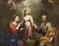Sagrada Família - Bartolomé Estebán Murillo na internet