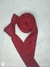 Gravata adulta Marsala ( tecido oxfordine) - Gold tie Gravataria