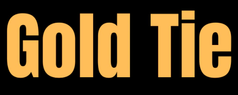 Gold tie Gravataria
