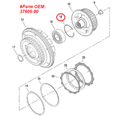 Anillo de retencion balero de clutch 90-99 "EASTERN MOTORCYCLE PARTS" (1132-0284) - comprar en línea