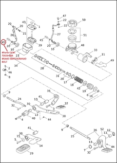 Interruptor de la luz de freno FX 08-17 "Drag Specialties" (2106-0480) - comprar en línea