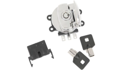 Interruptor de encendido con bisagra lateral - Cromo "Drag Specialties" (2106-0224)