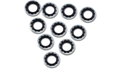 Arandelas de sellado de perno banjo 3/8"/10 mm "Drag Specialties" (DS-097014)