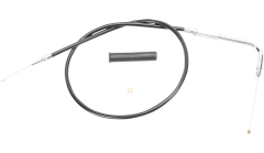 Cable acelerador/ralentí de vinilo negro DS 35" 88.5 cm "Drag Specialties" 0650-0333