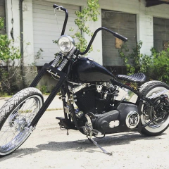 Manillar Springer Apes de 1 "- 12" negro "Tc bros" (101-0205) en internet